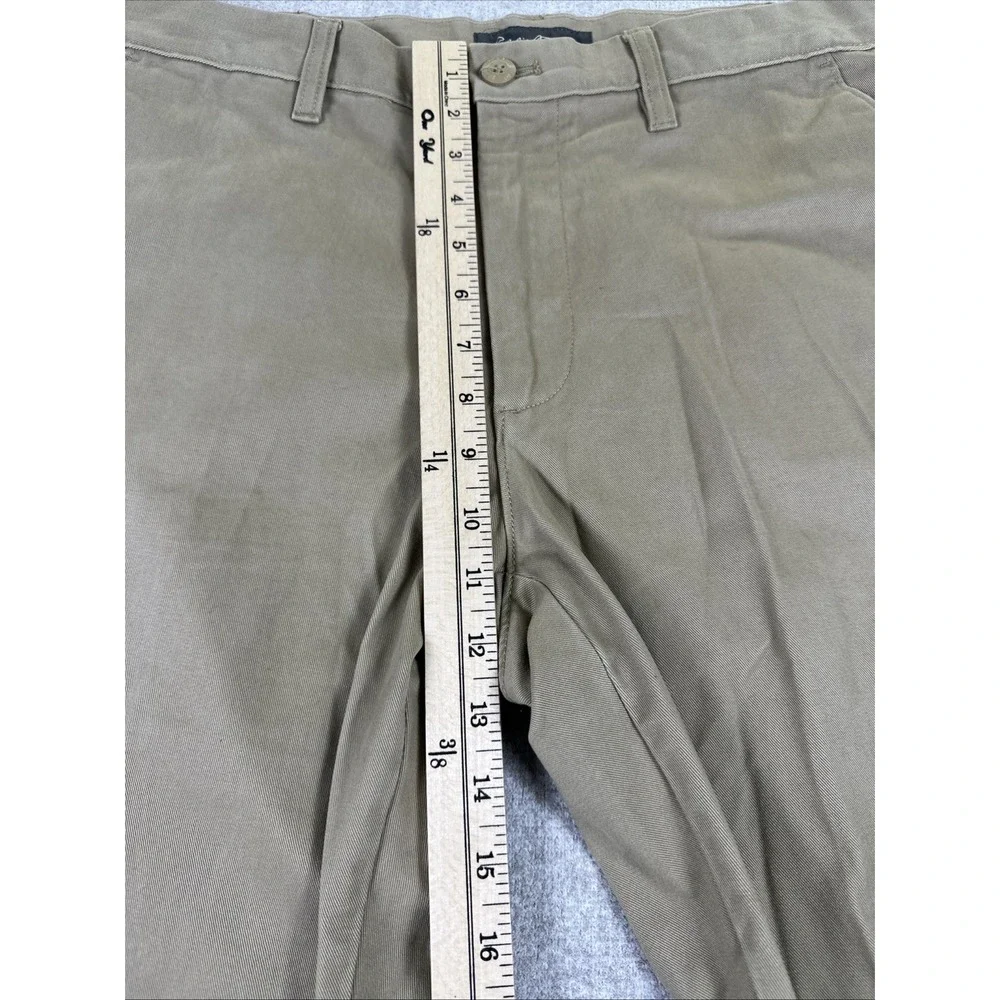 Eddie Bauer pants Men's‎ Pants 36x34 Khaki Straight Fit Casual Preppy Cotton
